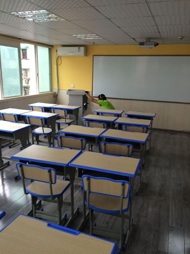 金峰大厦四楼乐课力培训学校甲醛治理